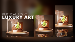Videohive Vertical Logo Luxury Art Logo Stings template preview