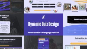 Videohive Quiz Animation Pack Video Displays template preview