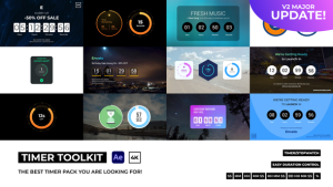 Videohive Countdown Timer Toolkit 28672059 Elements template preview