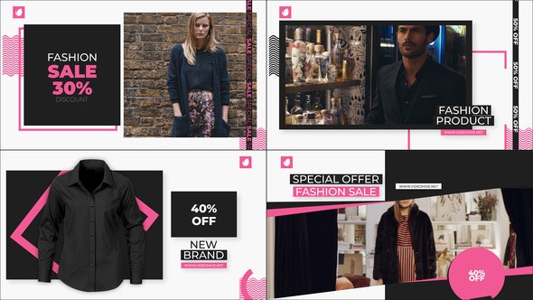 Videohive Poster Animation | Colorful Fashion Sale Product Promo template preview