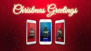 Videohive Christmas Greeting Stories Openers template preview