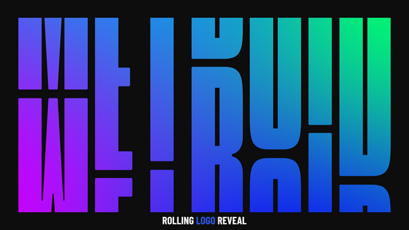 Videohive Rolling Logo 57776786 Logo Stings template preview