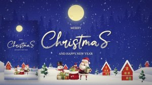 Videohive Merry Christmas Inrto Openers template preview