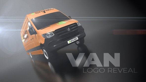 Videohive Van Logo Reveal Logo Stings template preview