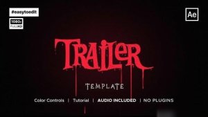 Videohive Halloween Trailer Template Openers template preview