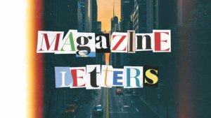 Videohive Magazine Cutout Letters Titles template preview
