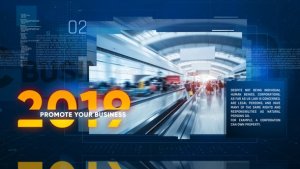 Videohive Corporate Timeline 21871523 Video Displays template preview