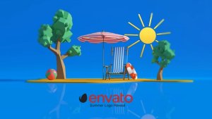 Videohive Summer Logo Intro 53096762 Logo Stings template preview