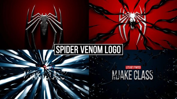 Videohive Spider Venom Logo Logo Stings template preview
