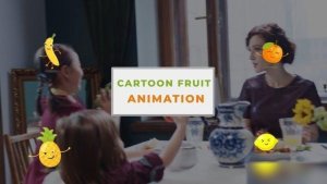 Videohive Cartoon Fruit 2D Elements Animation Scene Elements template preview