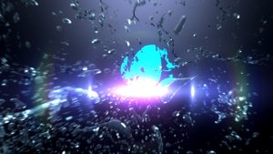 Liquid Splash Logo Reveal II Video Displays template preview