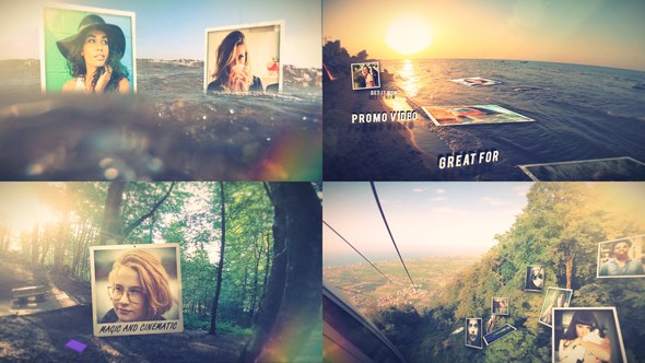Videohive Cinematic Photo Slide Video Displays template preview
