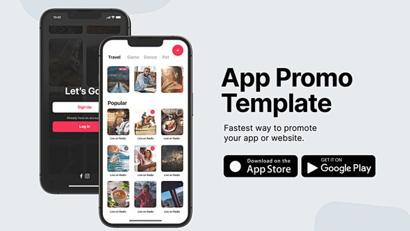 Videohive App Promo 36219681 Product Promo template preview