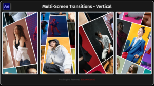 Videohive Multi Screen Transitions - Vertical Elements template preview