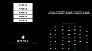 Videohive Typo Text Opener 50871661 Openers template preview
