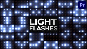 Light Flashes for Premiere Pro Premiere Pro template preview