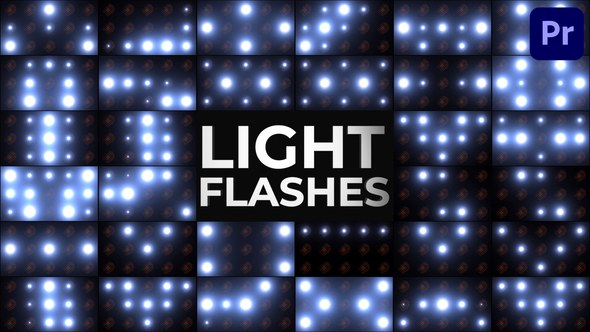 Light Flashes for Premiere Pro Premiere Pro template preview