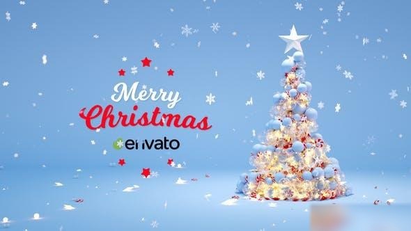 Videohive Christmas Wish РЎard Openers template preview