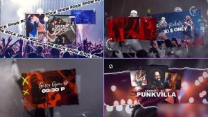 Videohive Rock Show / Music Concert Openers template preview