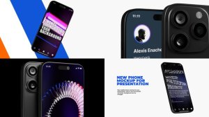 Videohive Phone Mockup | Dark Phone Mockup Animation Template! Product Promo template preview