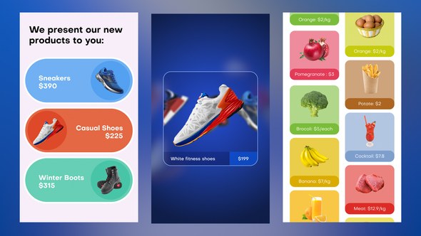 Videohive Market: Instagram Stories Product Promo template preview