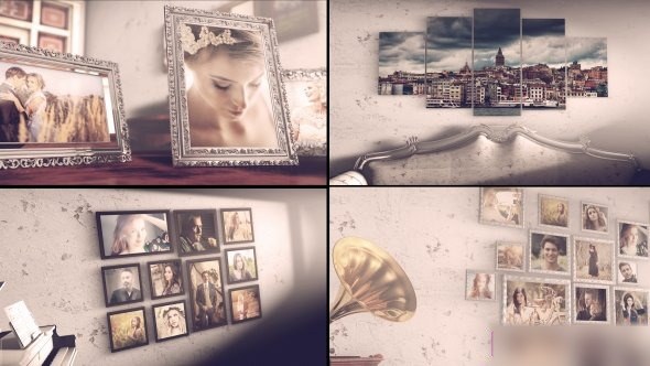 Videohive Vintage Photo Slide - After Effects Templates