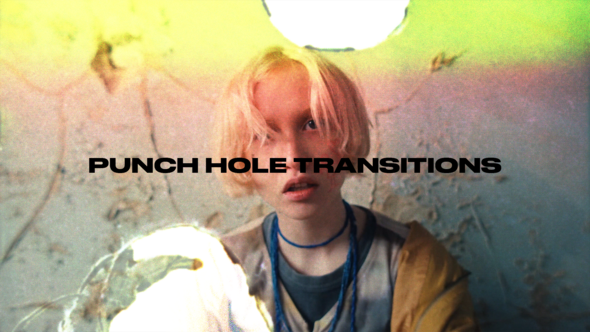 Videohive Punch Hole Transitions 60481669 Elements template preview