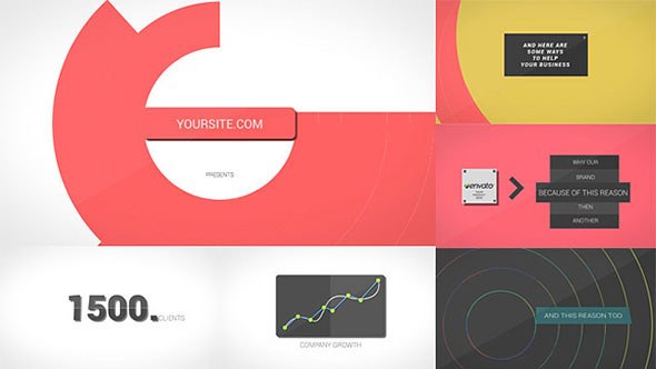 Inspire Video Displays template preview