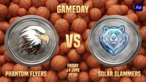 Videohive Basketball Team Versus Screens Broadcast-packages template preview