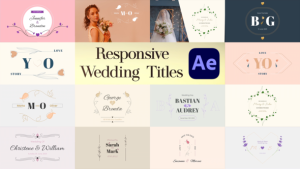Videohive Wedding Responsive Titles Titles template preview