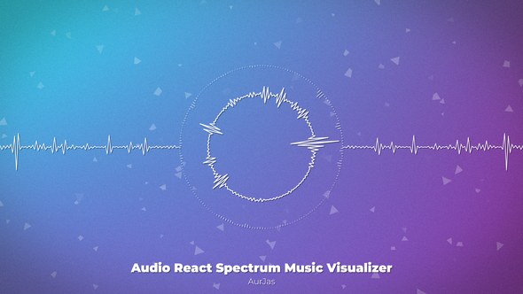 Videohive 66 Audio React Spectrum Music Visualizer Templates Elements template preview
