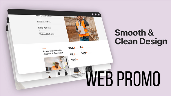 Videohive Web Promo 54101683 Openers template preview
