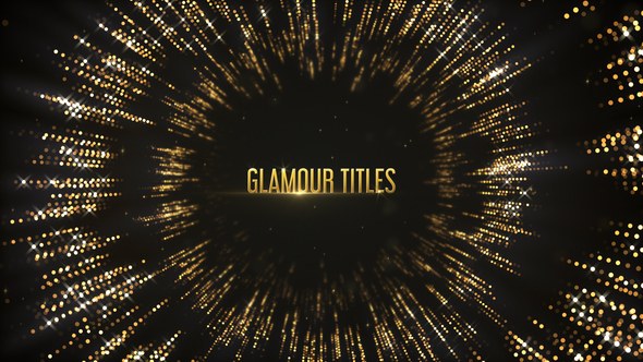 Videohive Glamour Titles 24328308 Titles template preview