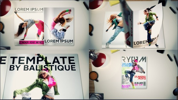 Videohive Magazine Promo 524080 - After Effects Project Video Displays template preview