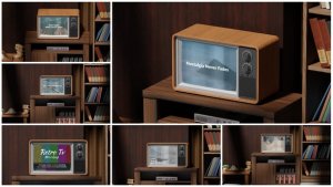 Videohive Retro TV Mockup Product Promo template preview