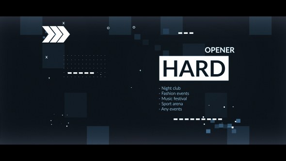 Videohive Hard Opener 21530723 Openers template preview