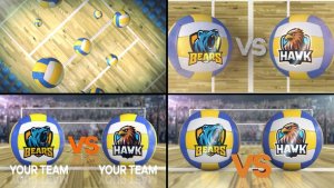 Videohive Volleyball VS 2 Logo Stings template preview