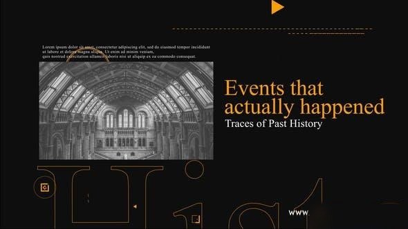 Videohive History Opener 45480363 Openers template preview