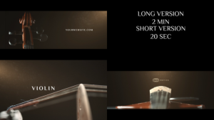 Videohive Violin Project for After Effects Openers template preview