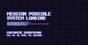 Videohive Mission Possible Video Displays template preview