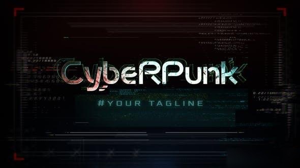 Videohive Cyberpunk Intro 22325637 Openers template preview