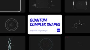 Videohive Quantum Complex Shapes for After Effects Elements template preview