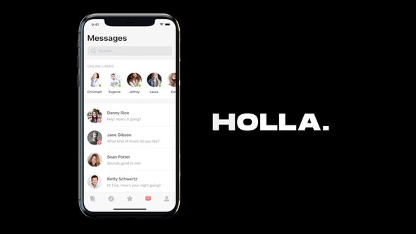 Videohive Minimalistic app promo Product Promo template preview