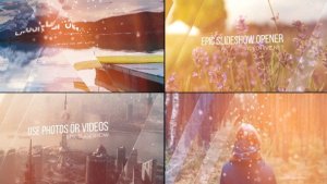 Videohive Epic Slideshow Opener Video Displays template preview