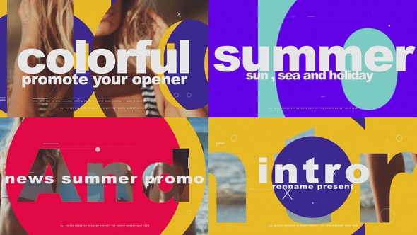 Videohive Colorful Opener 23469615 Openers template preview