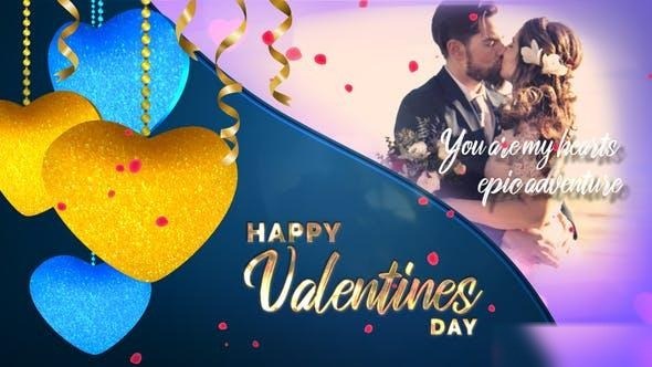 Videohive Valentines Lovely Slideshow Openers template preview