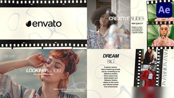 Videohive Cinematic Fashion Scenes for After Effects Openers template preview