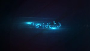 Logo Reveal Flicker Video Displays template preview