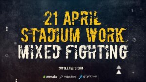 Videohive Fighting Sports Promotion Video Displays template preview