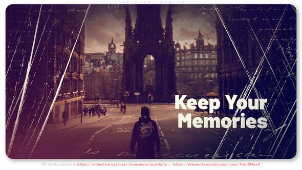 Videohive The Story Begins Titles template preview